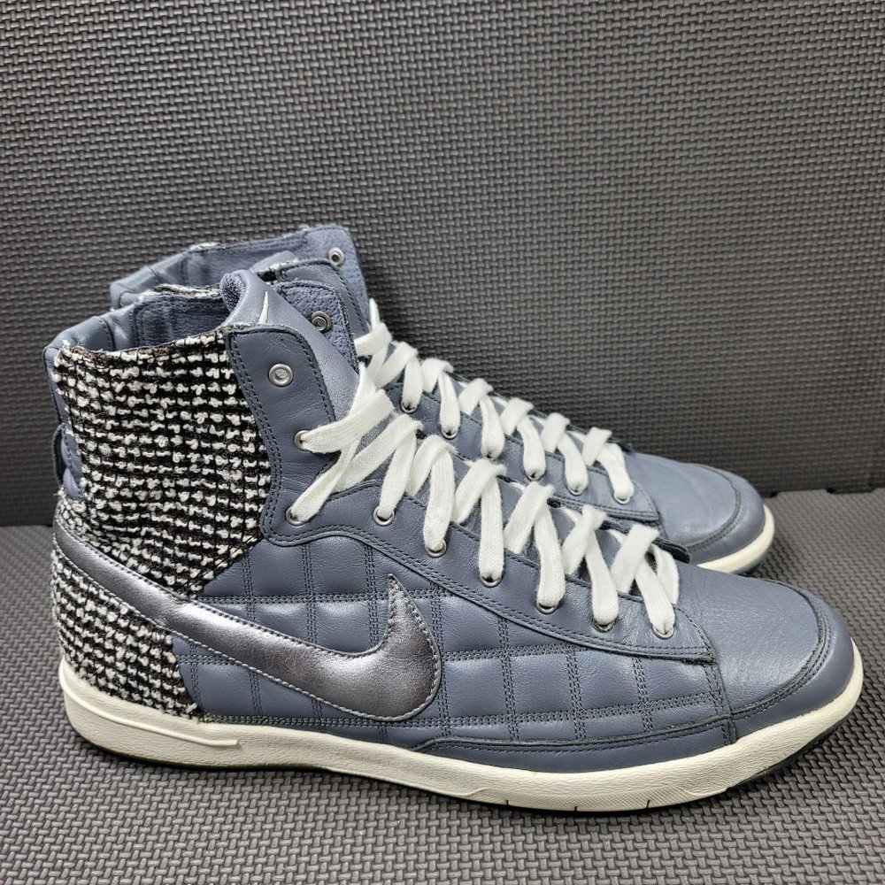 Womens Sz 11 Grey Nike Blazer Mid Sneakers